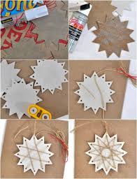 Weihnachtsdeko Selber Basteln Karton Sterne Juteschnur Anleitung Weihnachtsdeko Basteln Aus Papier Weihnachtsdeko Selber Basteln Weihnachtsdeko Basteln