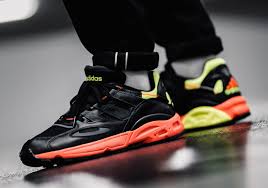 Black And Neon Orange Adidas Shoes Adidas Lxcon 94 Neon Ee6257 Release Date Sneakernews Com Sneakers Adidas Shoes Originals Kicks Shoes