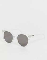 Commandez en ligne les lunettes de soleil iconiques et raffinées montblanc® maintenant disponibles sur la boutique officielle montblanc.com. Quay Australia Like Wow Lunettes De Soleil Yeux De Chat A Monture Transparente Reinitialiser From Asos On 21 Buttons