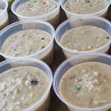 50 gram daging yang telah dicincang Senangnya Masak Resepi Bubur Lambuk Ala Masjid Jamek Kg Facebook