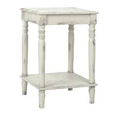 Easy, affordable diy tutorial that shows you how to use annie sloan's chalk paint and a little distressing to update a dated, wooden dining table. Distressed Cream Side Table Kirklands
