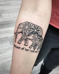 Small One Thanks As Always Nicole Tattooartist Elephant Elephanttattoo Tattoo Mandala Tattoo Tattoos For Daughters Mom Tattoos Mother Tattoos