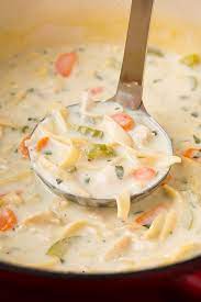 I knew i was going to fall in love when i first made this soup because i can never. Creamy Chicken Noodle Soup Cooking Classy
