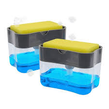 Shop the latest kitchen sponge holder products from cheapest quality products, yhnice kitchen sponge holder. 2 In 1 Soap Pump Dispenser With Sponge Holder Liquid Dispenser Container Hand Press Soap Organizer Kitchen Cleaner Tools New Buy At The Price Of 12 81 In Aliexpress Com Imall Com
