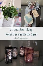 Sudah susunya enak, kemasannya juga bisa dimanfaatkan loh. 21 Cara Daur Ulang Kotak Jus Dan Kotak Susu