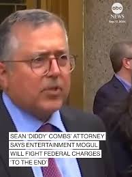 "Mr. Combs is a fighter." Marc Agnifilo, the attorney for Sean "Diddy"  Combs, spoke to reporters after Combs was ordered held without bond