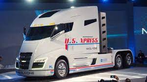 Nikola One Hydrogen Powered Semi Is Tall Different And Zero Emission Trucks Semi Trucks Big Trucks