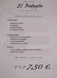Menu Del Dia Posibilidad De Utilizar El Documento Con La Grabacion Que Me Aconseja Www Spanishpodcast Org Espagnol College