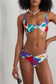 So, in addition to spotlight the season's biggest trends, below you'll find plenty of bathing suits from small and independent labels that will significantly benefit from your purchase should you choose. Faithfull The Brand Pernille Floral Print Underwired Bikini Net A Porter Com Womens Swimsuits Bikini Bikini Swimsuits Bikinis