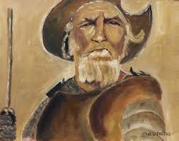 No me imprimas, salva un árbol. Don Quijote De La Mancha Painting By Monica Caruncho Fontela Artmajeur