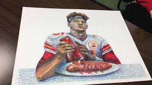 Maybe you would like to learn more about one of these? Patrick Mahomes Drawing Drawing Illustration Art Collectibles Cimkevonalkodnyomtato Hu