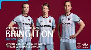 Wide selection of umbro west ham united football kits and jerseys available online from the official umbro website West Ham United Reveal 2021 22 Umbro Away Kit West Ham United