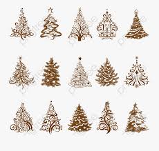 Clip Art Vintage Pine Tree Clipart Christmas Tree Drawing Ideas Free Transparent Clipart Clipartkey