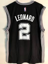 The most common kawhi leonard jersey material is ceramic. Adidas Nba Jersey San Antonio Spurs Kawhi Leonard Black Sz 4x Ebay