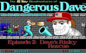 Maybe you would like to learn more about one of these? Dangerous Dave S Risky Rescue 1993 Dos Ms Dos Rom Download Wowroms Com