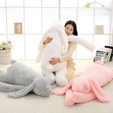 90cm Large Size Soft Hugging Rabbit Plush Toy Stuffed Animal Bunny Rabbit Pillow Plush Soft Placating Toys For Ch In 2020 Giant Bunny Giant Stuffed Animals Bunny Plush
