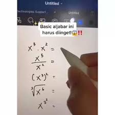 Basic Belajar Aljabar Yuk Belajar Video In 2020 Study Basic Thumbs Up