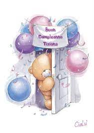 Compl Tiziana Bambino Illustrazione Buon Compleanno Orsacchiotti