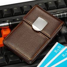 Unique Business Card Holder Case For Men Brown Leather Look Business Card Case Vintage Business Cards Unique Business Cards