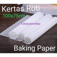 Kertas minyak dan kertas roti. Kertas Roti Kertas Minyak Baking Paper Shopee Indonesia