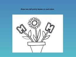 The carnation is a flower native to the mediterranean region. Easy To Teach Mother S Day Sharpie Art Drawing Project Step By Step Powerpoint