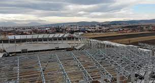Stadionul sepsi osk , hungarian : Drone Footage Of New Sepsi Osk Stadium Construction Transylvania Now