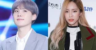 Apakah berkencan dengan iu, wendy red velvet, jihyo twice dan suran? Bts S Suga Confirmed To Have Produced Heize S Comeback Single Koreaboo
