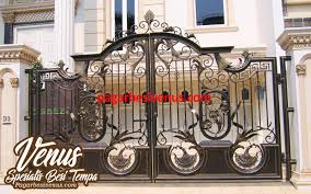 Harga pagar rumah stainless steel. Harga Pagar Besi Tempa Pintu Gerbang Klasik Besi Tempa Jakarta
