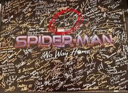 A lot of assumptions here, obviously. Spider Man No Way Home News On Twitter The Signatures Of Tom Holland Other Members Of The Spidermannowayhome Cast Crew