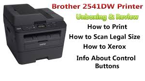 All drivers available for download have been scanned by antivirus program. How To Print Scan Xerox For Brother 2541dw Printer Unboxing Youtube