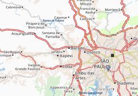 29.04 sábado, 4 de maio, é dia d de vacinação contra a gripe. Michelin Landkarte Barueri Stadtplan Barueri Viamichelin