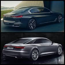 Bild Vergleich Bmw Vision Future Luxury Audi Prologue Concept 02 Jpg 2401 2401 Bmw Audi Bmw Motors