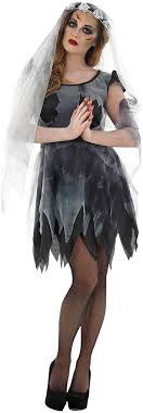 I started by finding an second hand wedding dress and sizing it down so it would fit my daughter.i then unstitched the right sleeve and cut off the some of the length so what was left of the sleeve would only go up to 2/3. Buy Black Corpse Bride Costume Off 69