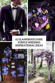 Black And Purple Wedding Colors Glamorous Dark Purple Wedding Inspirational Ideas Cover Dark Purple Wedding Purple Wedding Theme Purple Wedding