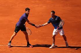 Novak djokovic eased to his first win in london with a straight sets win over diego schwartzman. Atp Madrid Dominic Thiem Und Diego Schwartzman Verpassen Doppeltitel Tennisnet Com