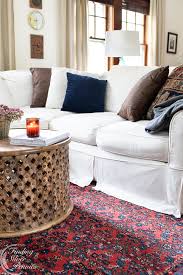 I like to refer to this table as the golden girl's coffee table. On Trend Round Coffee Tables Finding Silver Pennies
