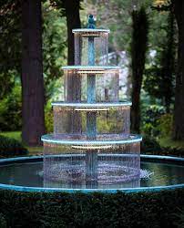 Each of these unique three tier fountains was constructed with extraordinary care, often using metal, stone and bronze. Tiered Water Fountains Crucello Bronze 3 Tier Fountain