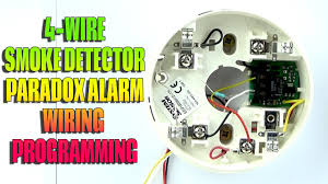 There are no resistors at either the smoke detector or in the dsc panel that i can find (i see you mention the need for these. 4 Wire Smoke Detector Wiring And Programming Paradox Alarm Youtube