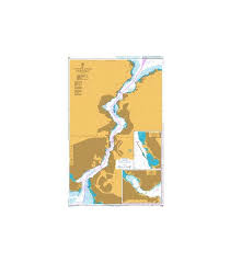 British Admiralty Nautical Chart 1198 Istanbul Bogazi The Bosporus