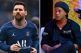 Ronaldinho: Si pitas a Messi, al mejor del mundo, ¿a quién vas a aplaudir?