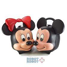 ミッキーミニーマウスの顔のカタチのランチボックス aladdin mickey minnie mouse face lunch box disney ディズニー アメトイ アメリカントイ おもちゃ おもちゃ買取 フィギュア買取 ア mario characters character toys