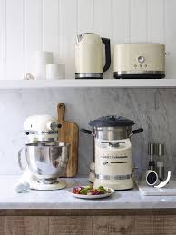 Pin By Gal Edina On Home In 2020 Cream Kitchen Appliances Rose Gold Kitchen Appliances Cream Kitchen Accessories
