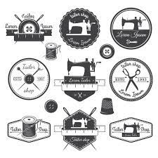 Membuat logo gratis, tidak perlu keahlian desain. Sewing Logo Stok Vektor Ilustrasi Sewing Logo Bebas Royalti Depositphotos