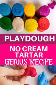 How To Make Homemade Playdough Without Cream Of Tartar Kids N Clicks In 2020 Easy Playdough Recipe Homemade Playdough Homemade Playdough Recipe