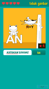 Kunci jawaban tebak gambar level 1daftar isi1 kunci jawaban tebak gambar level 12 kunci jawaban tebak gambar level 23 kunci jawaban tebak gambar level 34 kunci jawaban tebak gambar level 45 kunci … Tebak Gambar Yang Jawabannya Aku Sayang Kamu Tebak Gambar