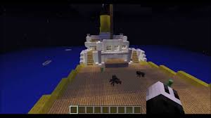 minecraft titanic sinking! youtube