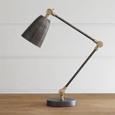 Cole Desk Lamp Desk Lamp Crate And Barrel Desk Steel Desk
