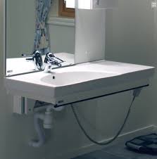 electronic height adjustable bathroom sink