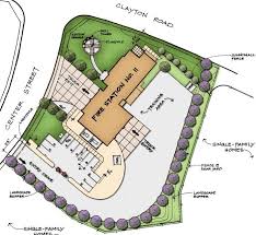Fire Station Architectural Site Plan Google Search Fire Station Station 11 Fire Hall