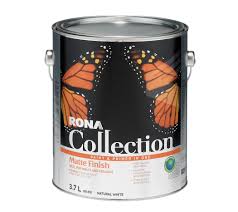 Check spelling or type a new query. Rona Collection Paint And Primer 100 Acrylic Latex Matte Finish 3 78 L Natural White Rona